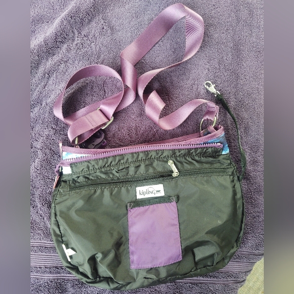 Kipling gorilla girlz nylon shoulder bag - Picture 4 of 7